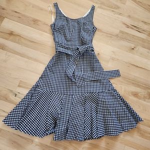 J. Crew Gingham dress Size 2 NWT